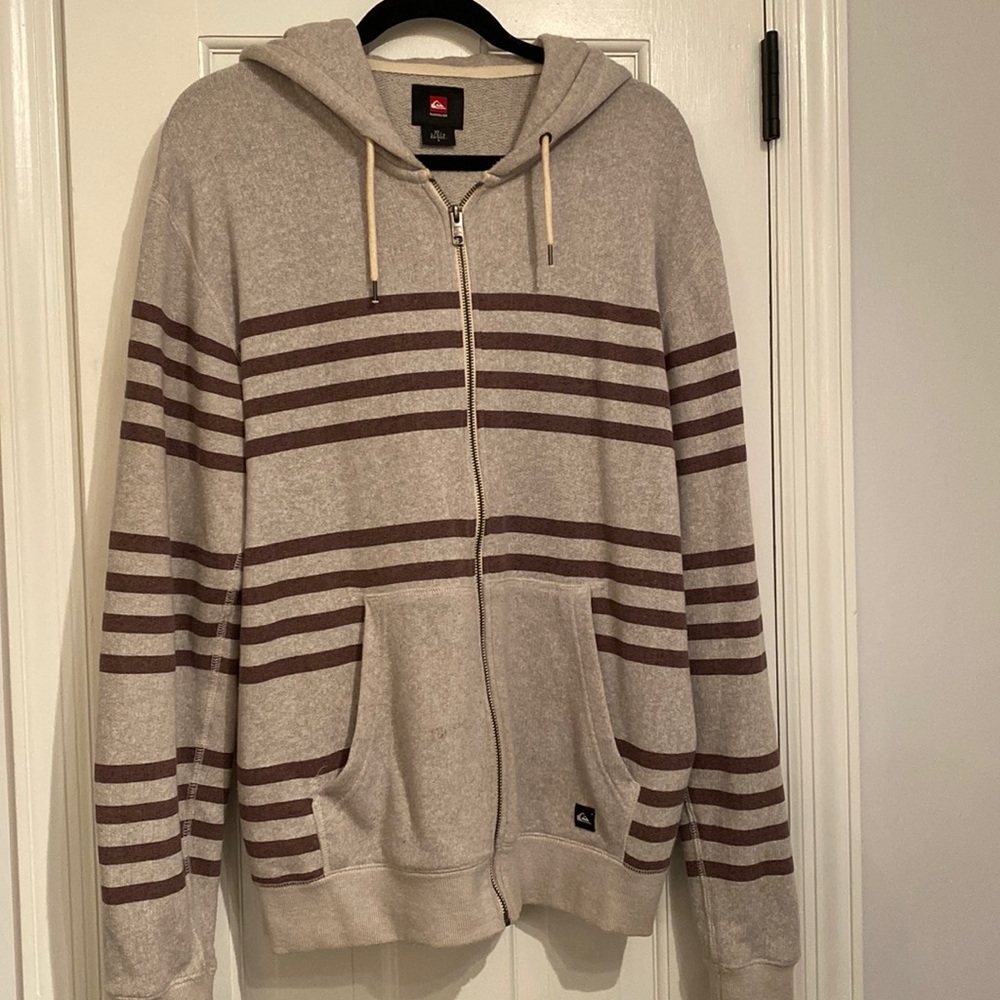 Mens Quicksilver Zip up Hoodie
